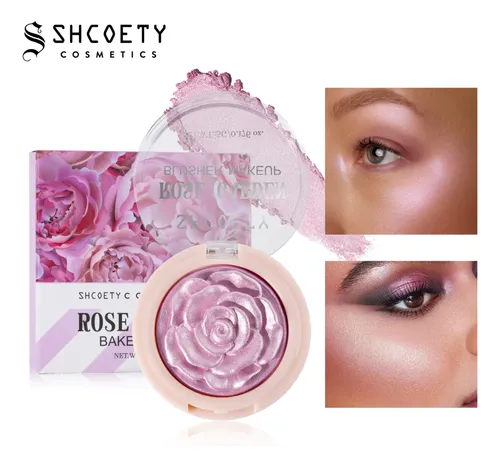 Shcoety Paleta 3d Rubor Iluminador Sombra Nariz Contorno Lar