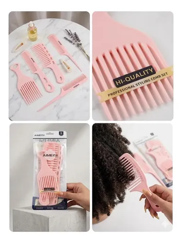 Peines Aimeisi Kit Profesional Para Cuidado Capilar