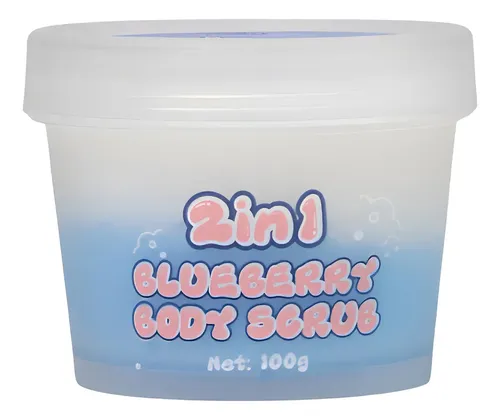 Mely 2en1 Exfoliante Corporal Body Scrub Blueberry Arandanos