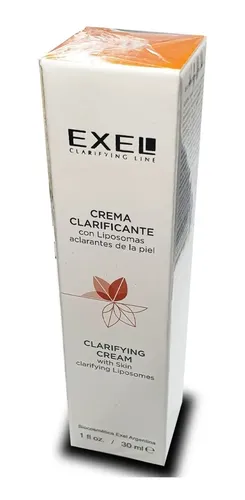 Crema Clarificante Exel Con Liposomas Aclarantes De La Piel