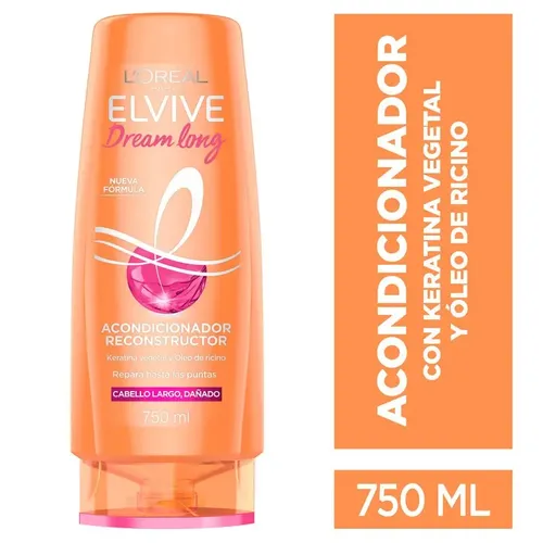 Acondicionador Elvive Loreal Paris Dream Long X 750 Ml
