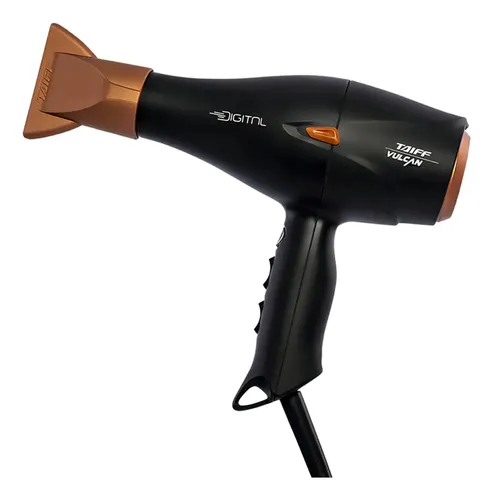 Taiff Secador Pelo Profesional Vulcan 2400w Digital Negro Cs