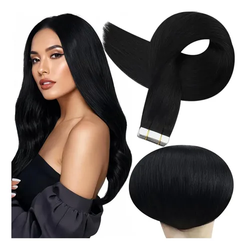 Extensiones De Cabello Full Shine 20 Jet Black