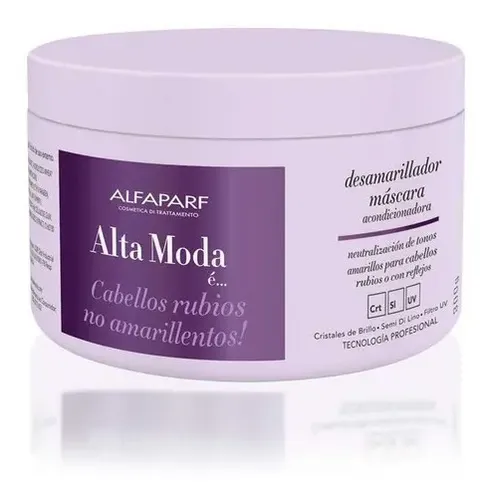 Mascara Acondicionadora Alta Moda Desamarillador X 300 Gr