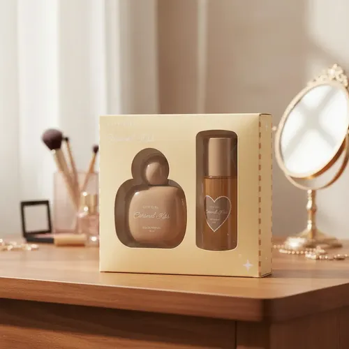 Set D Regalo Mujer Perfume+body Splash Caramel Kiss Citygirl