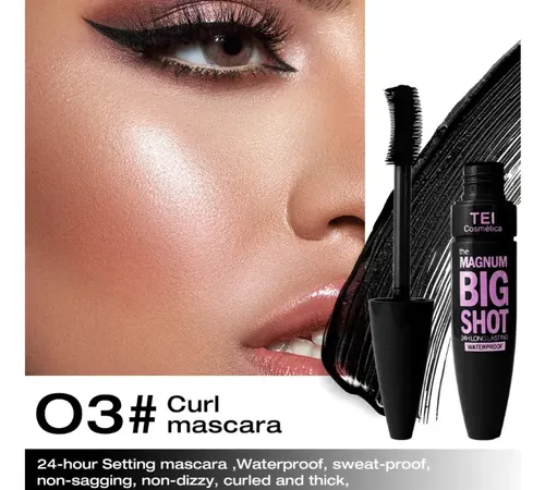Mascara Pestañas Negro The Magnum Big Shot Tei Waterproof
