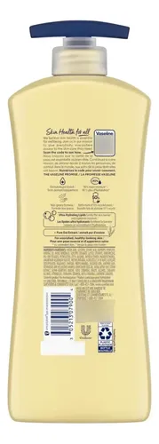 Crema Corporal Vaseline Avena Locion Hidratante Intensive Care 600g Fragancia Nourishing moisture