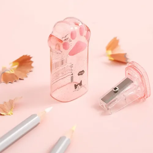 (pk) Sacapuntas Para Lápices De Maquillaje, Apto Para