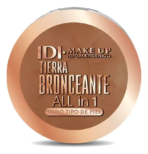 Polvo Compacto Idi Hipoalergénico Tierra Bronceante All In 1