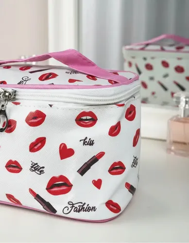 Neceser Porta Cosmeticos Maquillaje Brochas Bolso Estuche Color 3