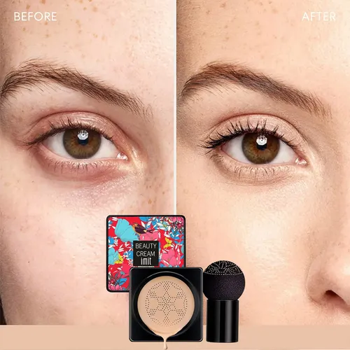 Ideal Cushion Cream Brightens, Corrector Y Esponja, 20 Ml