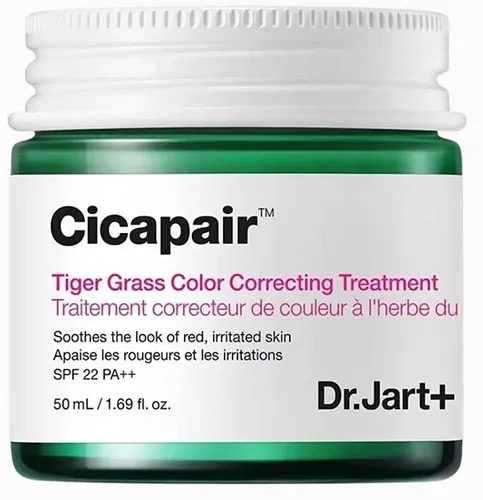Dr.Jart+ Crema Cicapair Tiger Grass Corrector Color SPF 22 50ml Hipoalergénico Rostro