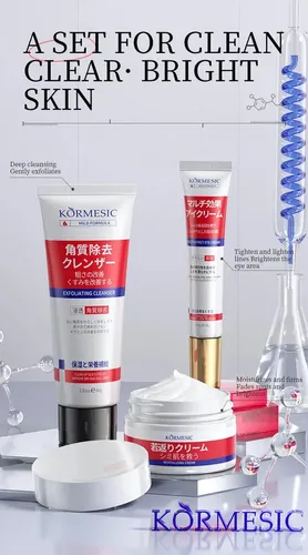 Crema Resurrection + Limpiador Exfoliante + Crema Para Ojos