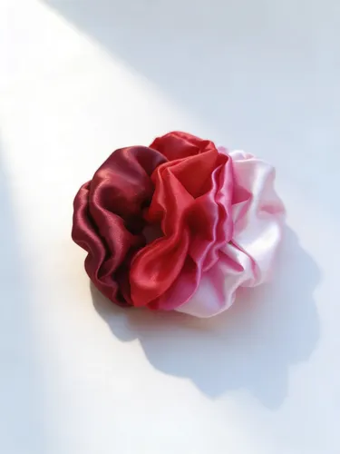 Scrunchies De Raso Satén Colitas Pack X 85 Por Mayor