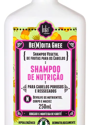 Lola Bemdita Ghee Shampoo 250ml + Mascara Nutrición 100gr