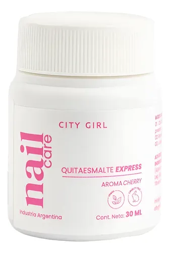 Removedor Express Quita Esmalte Comun City Girl 30ml