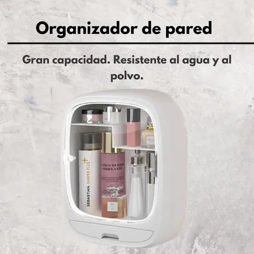 Organizador De Maquillaje Cosmeticos Y Joyas Para Pared Baño