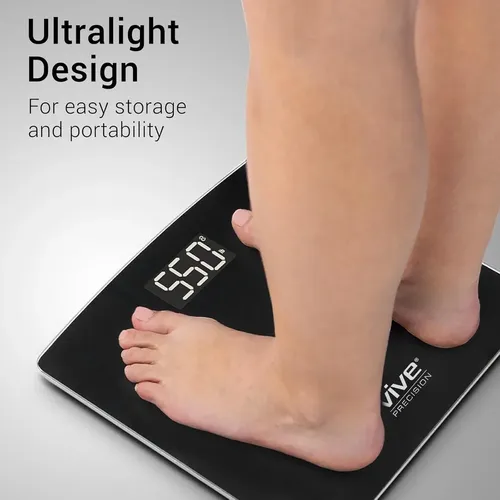 Escala Digital Bariátrica Vive Smart 550 Lbs Con Imc Y Negro