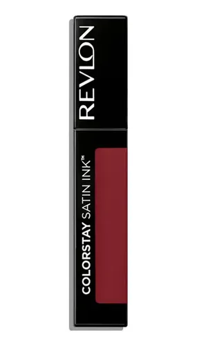 Labial Liquido Revlon Colorstay Satin Ink Liquid Lipcolor Acabado Satinado Color Partner in Wine
