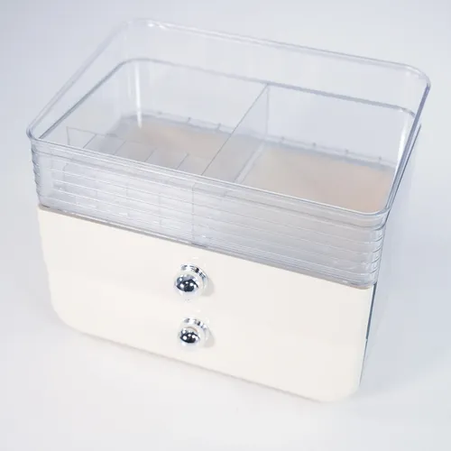 Organizador De Cosmeticos Deluxe Cuadrado