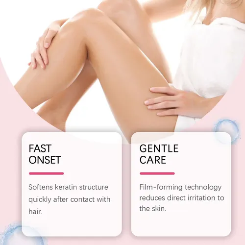 .w. Kit Depilatorio Sin Dolor Spray Crema Aceite Calmante H.