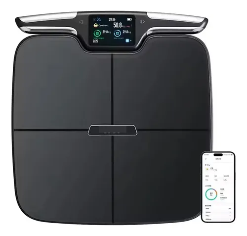 Báscula De Baño Digital Con 8 Electrodos For Medir El Peso