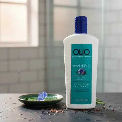Acondicionador Olio Anna De Sanctis Semi Di Lino 420ml