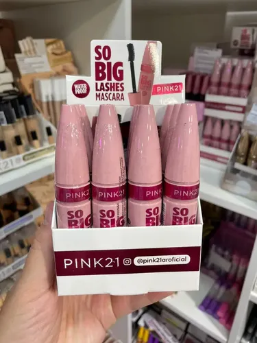 Mascara De Pestañas A Prueba De Agua Waterproof Pink 21 Negro