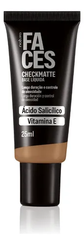 Natura Faces Base Liquida Check Matte Tono 29n 25ml 29n