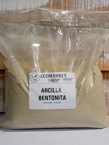 Arcilla Verde Bentonita 3 Kilos