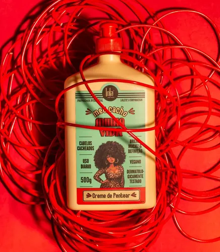 Crema Para Peinar Cabellos Rizados Minha Vida Lola Cosmetics