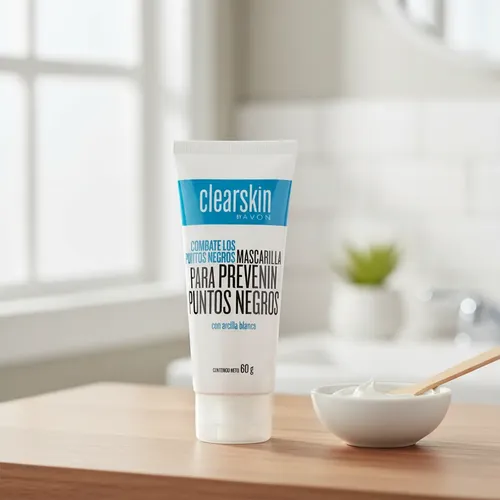 Avon Mascarilla P/ Prevenir Puntos Negros C/arcilla Blanca