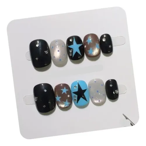 Alta Calidad Pegatinas De Arte De Uñas Punk Milenario