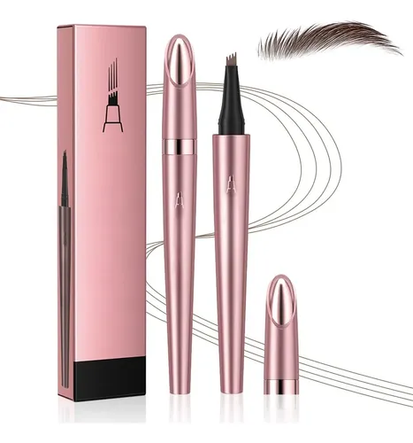 Delineador Microblading Cejas Impermeable Café Oscuro