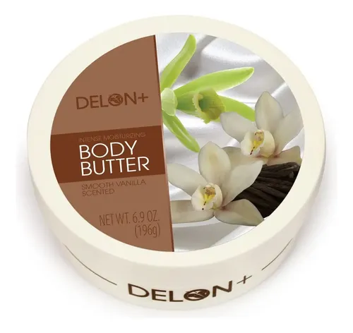 Manteca Corporal Delon Intense Hidratante Suave Vainilla 4x