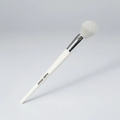 Brocha Cetro Rubor Paris Night Polvo Maquillaje Blanco