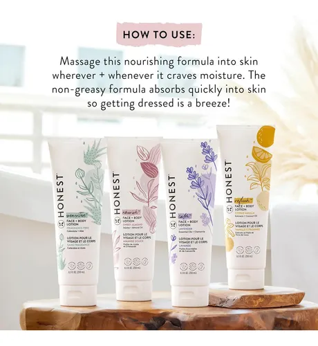 The Honest Company Loción Hidratante Rostro + Cuerpo | Fast