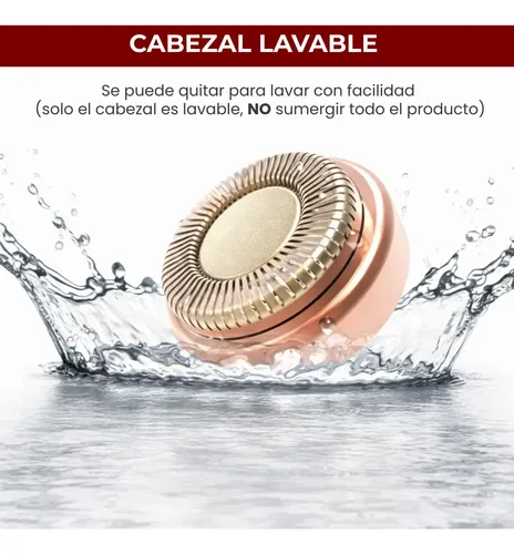 Depiladora Facial Electrica Indolora Corporal Recargable Usb