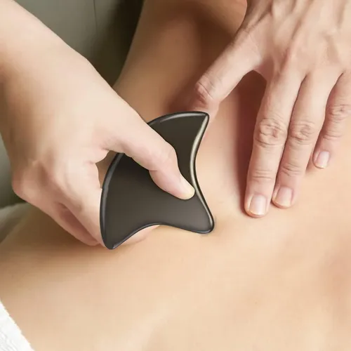 Piedra Gua Sha Natural Para Masaje Y Rejuvenecimiento