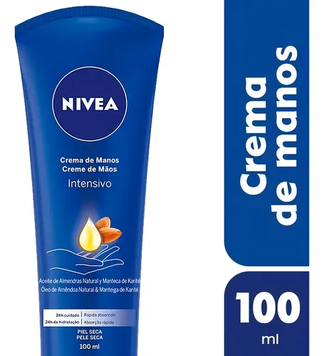 Crema Manos Cuidado Intensivo piel seca 100ml Nivea