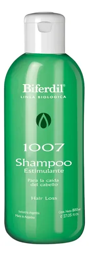 Shampoo Control Para La Caida De Cabello Biferdil 1007 800ml