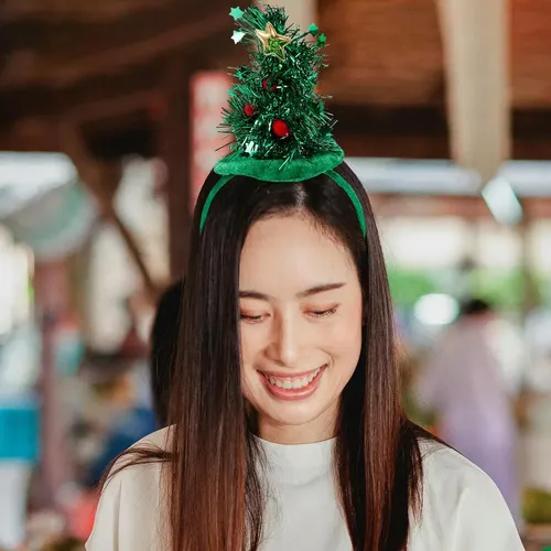 Yp 2 Piezas De Aro De Pelo De Árbol De Navidad Diadema De M