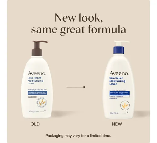 Crema Corporal Aveeno Skin Relief Sin Fragancia 532ml