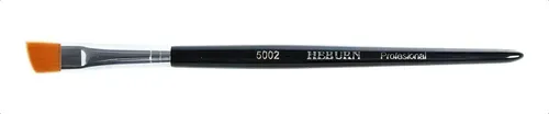 Pincel Brocha Angular Heburn Toray N°4 Para Maquillaje Negro 5002