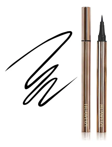Delineador Líquido Negro Mate Ultra Fino Rh8