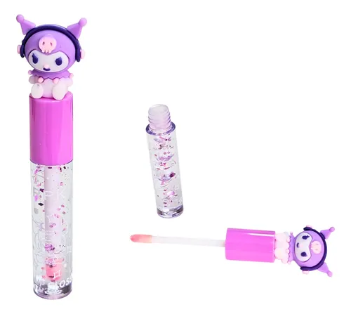 Set Maquillaje Kawaii Bolsita Rubor Gloss Máscara Delineador