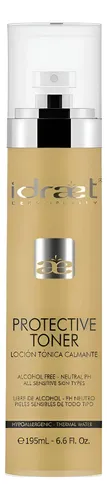 Loción Tónica Calmante Protective Toner Piel Sensible Idraet