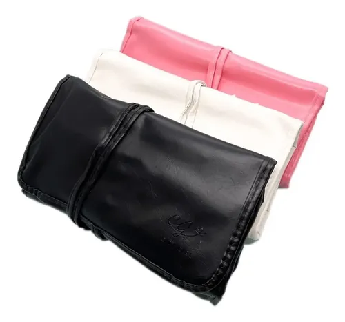 Set De 10 Brochas Maquillaje Kabuki Con Estuche