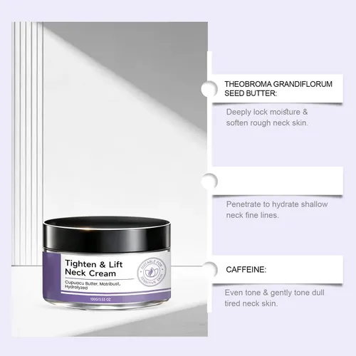 Crema Hidratante Reafirmante Para El Cuello