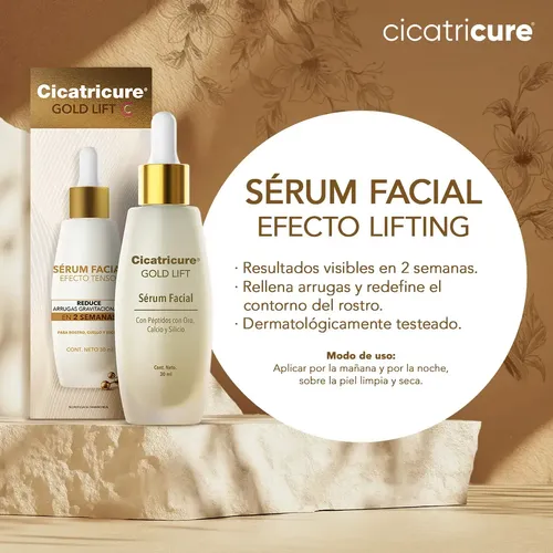 Cicatricure Gold Lift Serum Facial Efecto Tensor 30 Ml